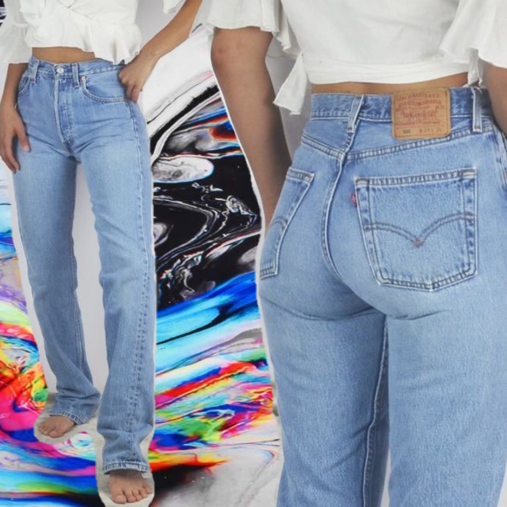 Vintage 501 Levi’s Distressed Boyfriend Jean 34x32